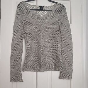 H&M mohair crochet sweater Size S (XS)